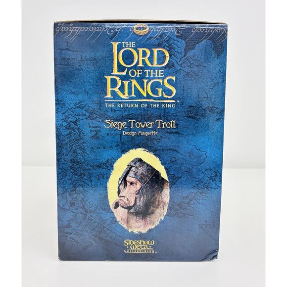 Sideshow Weta Siege Tower Troll Maquette Lord of the Rings Return of the King - Picture 4 of 7